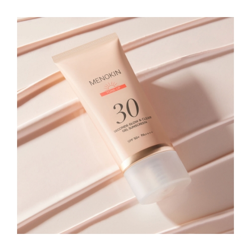 MENOKIN 30 Seconds Glow And Clear Gel Sunscreen 50ml SPF50+ PA++++