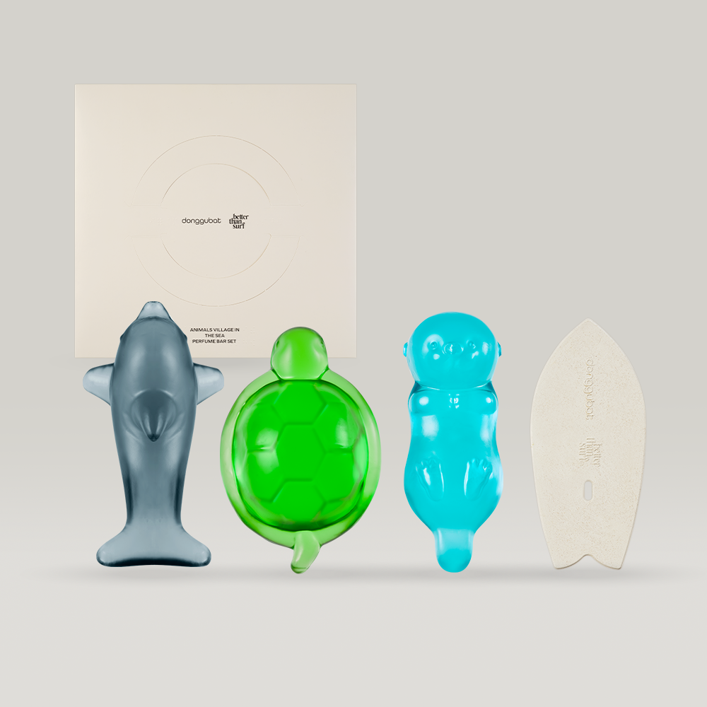 Donggubat Better Than Surf Ocean Friends Perfume Bar 3-piece Set