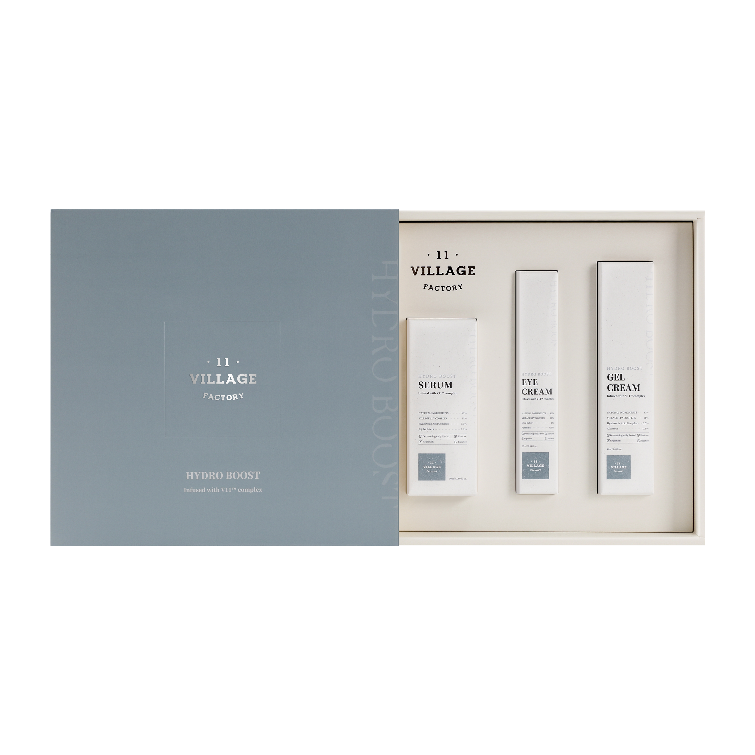 VILLAGE 11 FACTORY Hydro Boost Gift Set