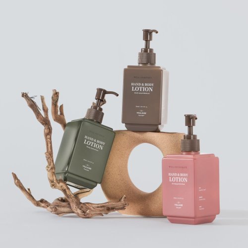 VILLAGE 11 FACTORY Vegan Will Aroma Essentials Hand & Body Lotion 300ml (Choose 1)