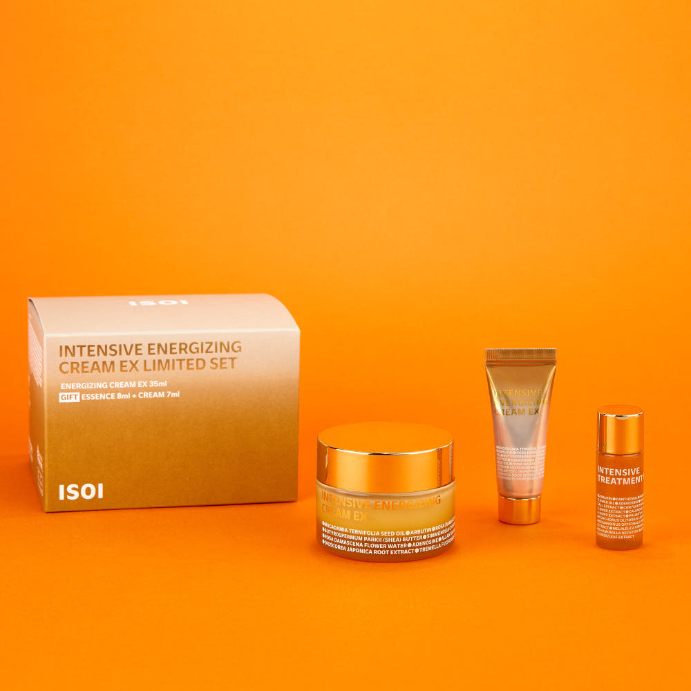 isoi Firming Skincare Set (Cream 35ml + Toner 8ml + Cream 7ml)