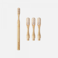 Donggubat Bamboo Toothbrush Set (1 Brush + 3 Refill Heads)