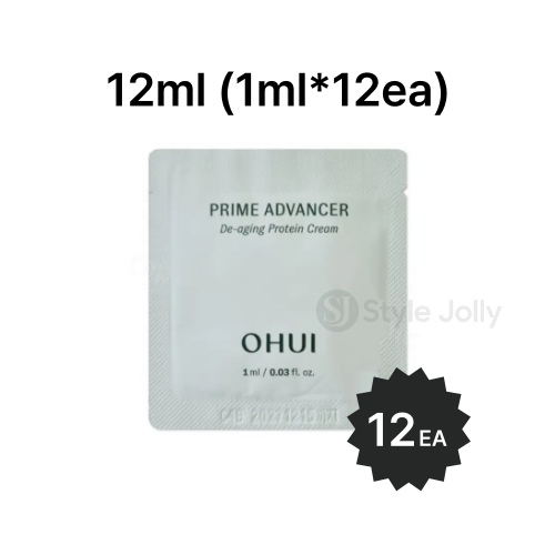 OHUI Prime Advancer De-aging Protein Cream Sachet 12ml (1ml*12ea)