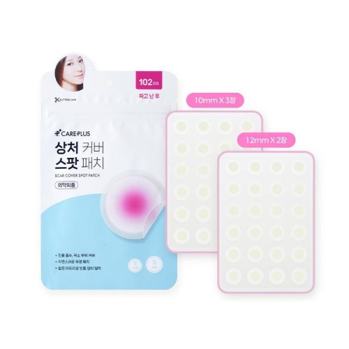 CAREPLUS Scar Cover Spot Patch 102P (RENEWAL)