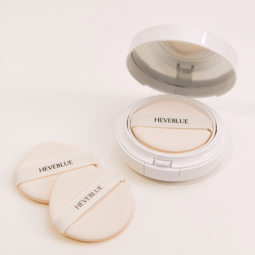 HEVEBLUE Organic Cover Cell Puff 5ea