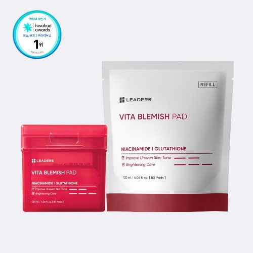 Leaders Vita blemish pad + refill (80Pads+80Pads)