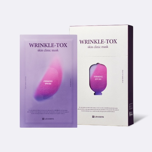 Leaders Wrinkle Tox Skin Clinic Mask 10ea