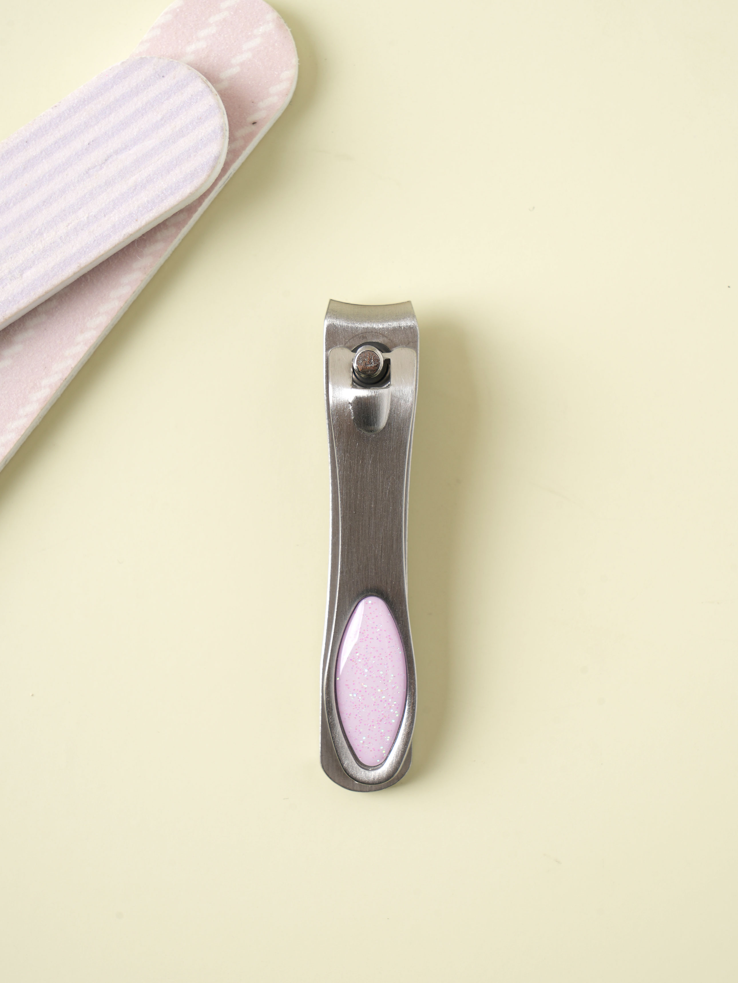 DAISO One Point Color Stainless Nail Clipper (Small)