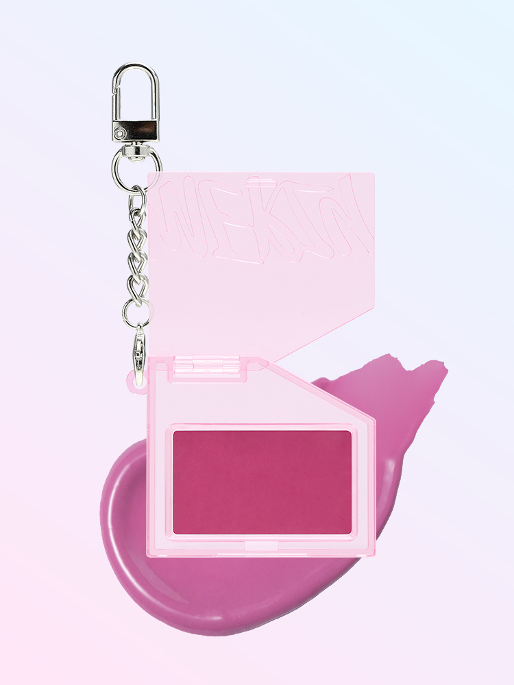 DAISO MERZY Let's Wearing Lip & Cheek Keyring(04 Lavender Plum)