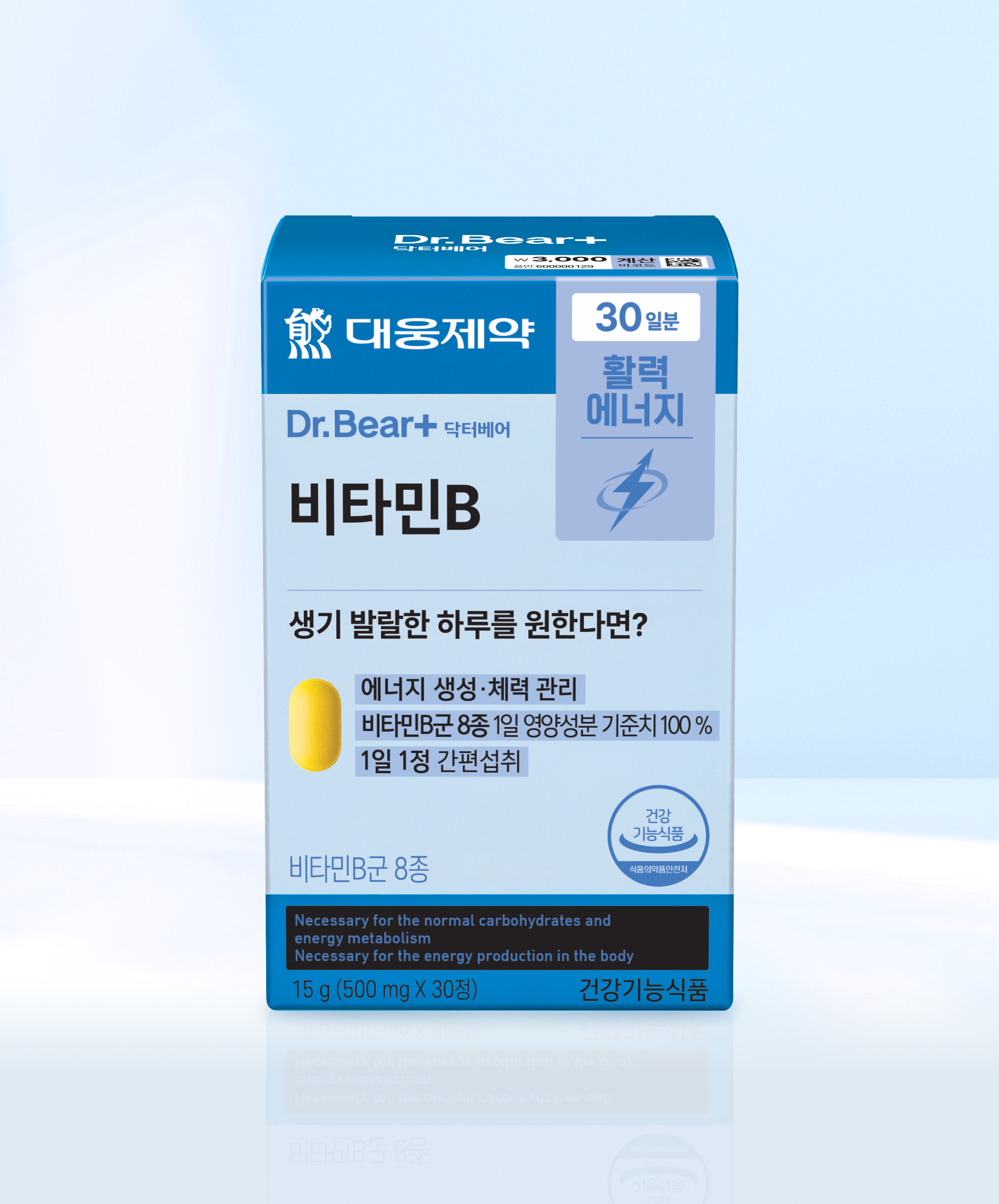 DAISO Daewoong Pharma Vitamin B 30 Tablets (30 Days)