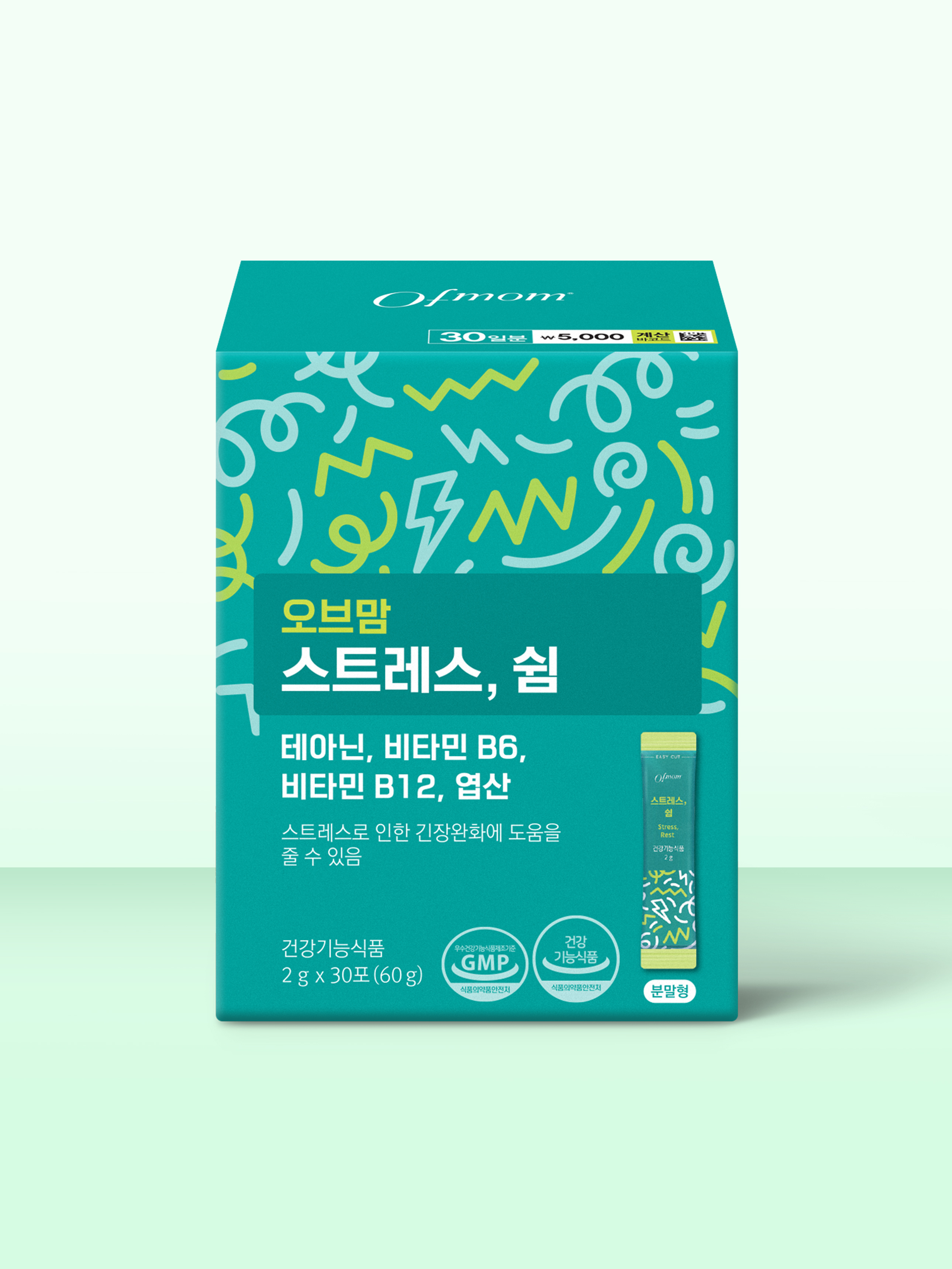 DAISO Ofmom Stress & Rest (30 Days)