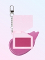 DAISO MERZY Let's Wearing Lip & Cheek Keyring(04 Lavender Plum)