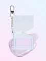 DAISO MERZY Let's Wearing Lip & Cheek Keyring(05 Pink Ring)