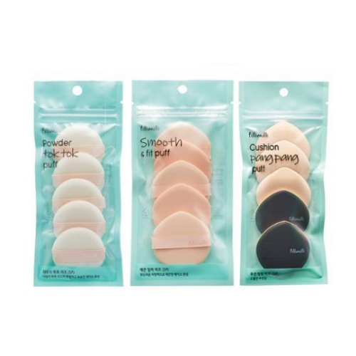Fillimilli Puff 5P (Cushion Pang Pang/Psder Tok Tok/Smooth & Fit/Cover Up) 