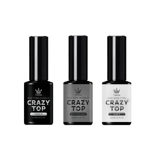 Gracia Jin.B Nonwipe Crazy Overlay Top Gel 14ml (soft/ standard/ thick)