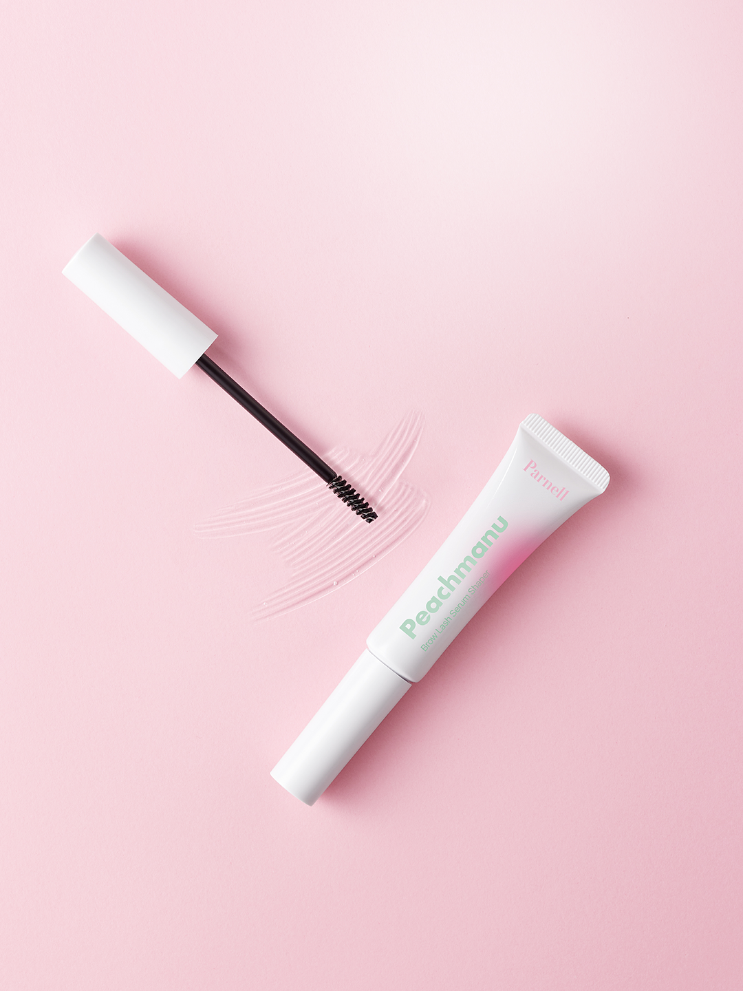 Daiso Parnell Peach Manu Brow & Lash Serum Shaper (01 Clear)