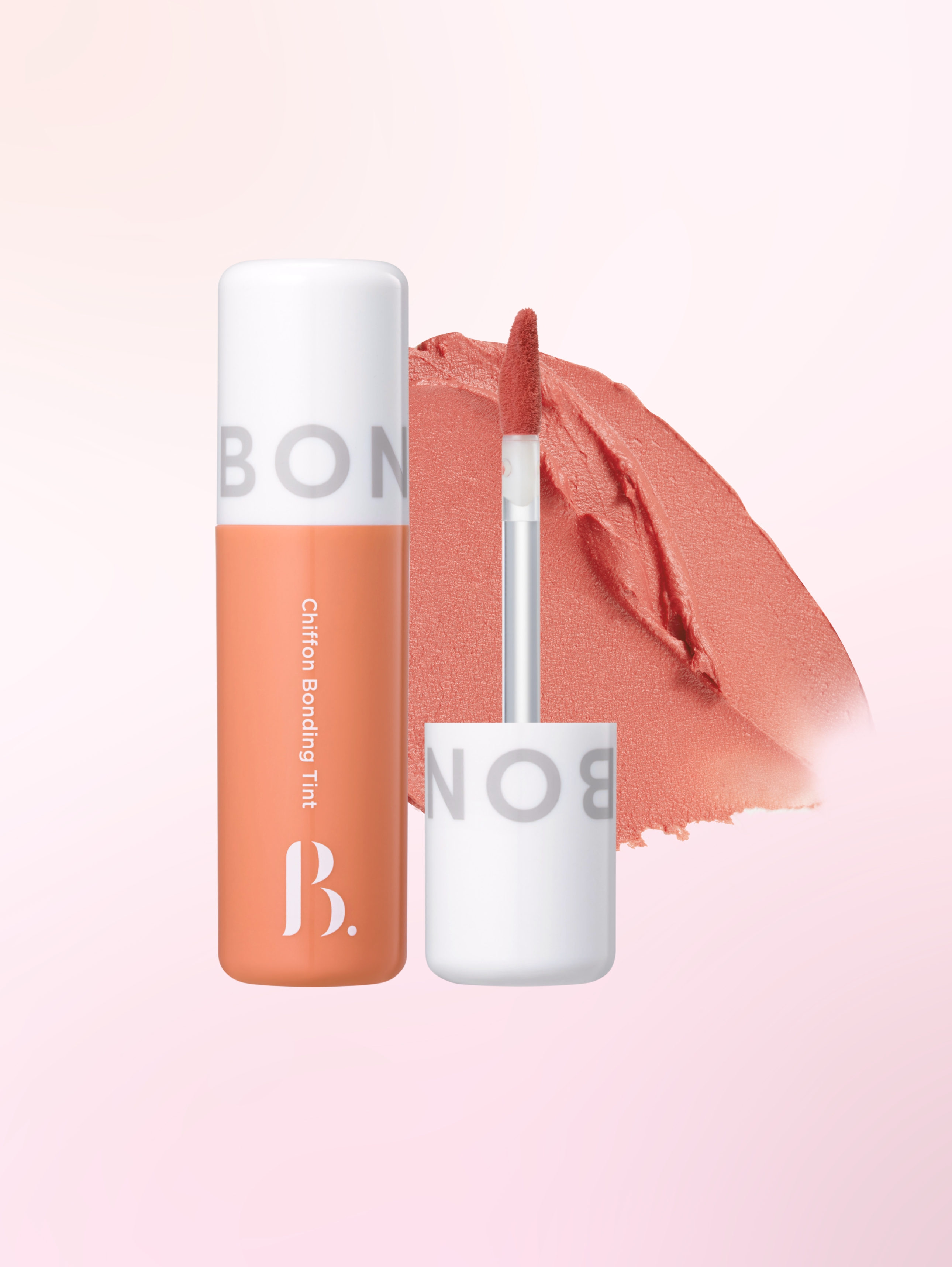 Daiso BONCEPT Chiffon Bonding Tint (01 Coral Chiffon)