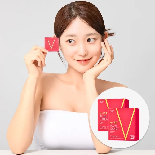 Mommy Care V-Fit De-Puffing Candy Plum Flavor 14 Days