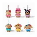 10×10 Tanning Sanrio Characters Key Ring 