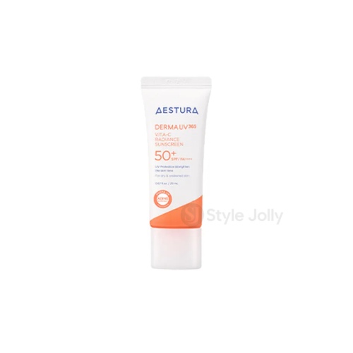 AESTURA Derma UV365 Vita-C Radiance Sunscreen 20ml Sample