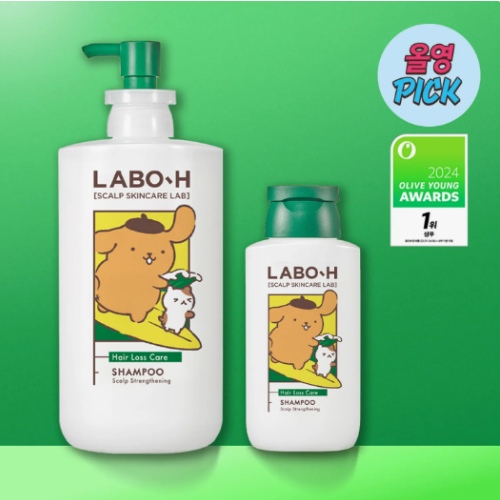 [Tanning Pompompurin] Hair Loss Care Shampoo Scalp Strenghtening 750ml (+125ml)