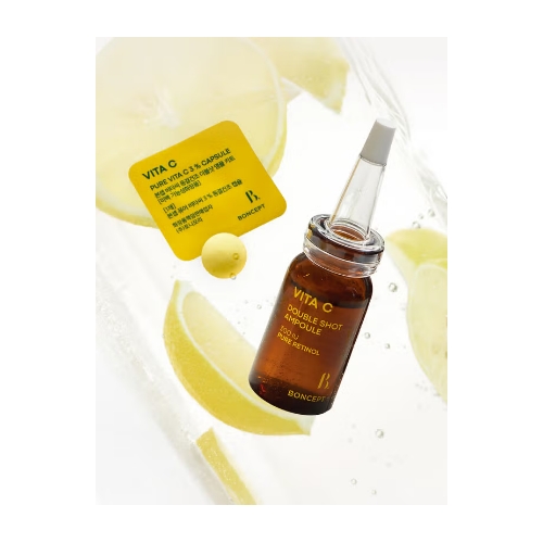 DAISO Boncept Vita C Double Shot Ampoule 50mg+10ml