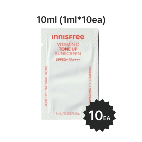 INNISFREE Vitamin C Tone Up Sunscreen Sachet 10ml (1ml*10ea)