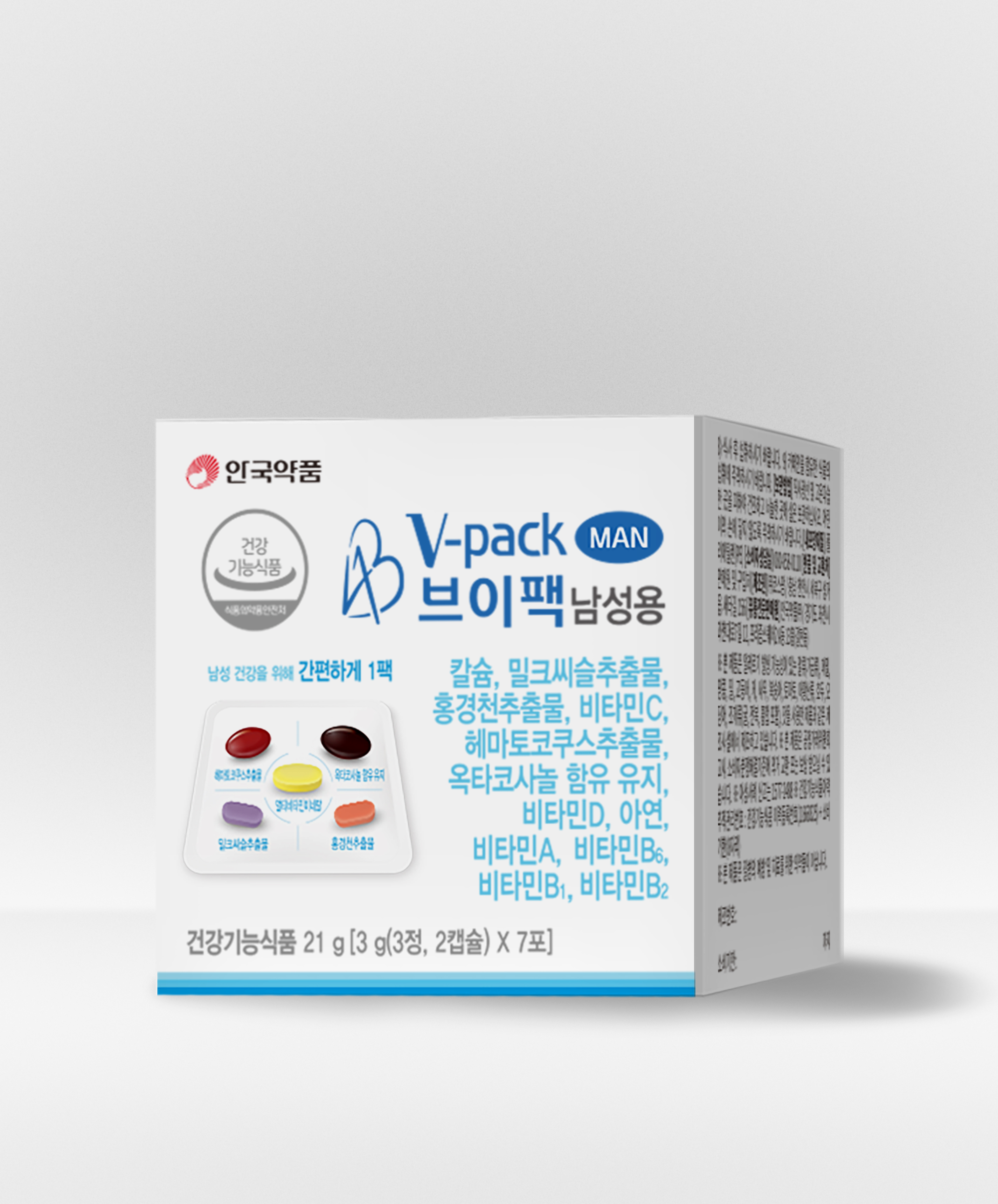 DAISO Ahngook Pharm V-Pack Multi Vitamin for Men 7EA