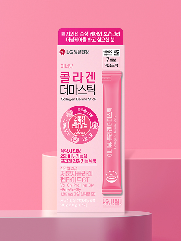 DAISO LG H&H INNERBEAU Collagen Dermastic 7ea