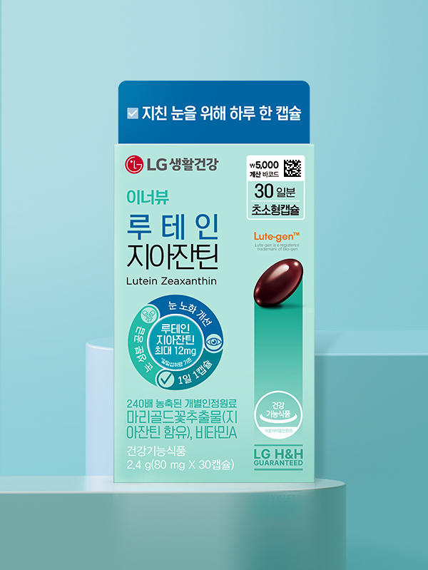DAISO LG H&H INNERBEAU Lutein Zeaxanthin 30Caps