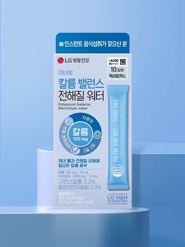 DAISO LG H&H INNERBEAU Potassium Balance Electrolyte Water 10ea