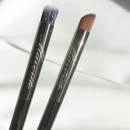 MAVORITE Nail Art Gradation Brush – Black / Gray