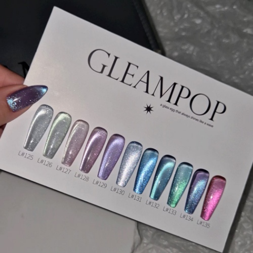 LIUHWA GLEAMPOP Magnet Gel 10ml*10pcs set