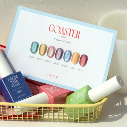 From the Nail COASTER Magnet Gel Series 7 Items Set
