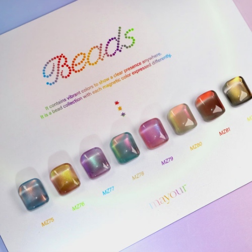 MAYYOUR BEADS Magnet Gel 8ml*8ea Set