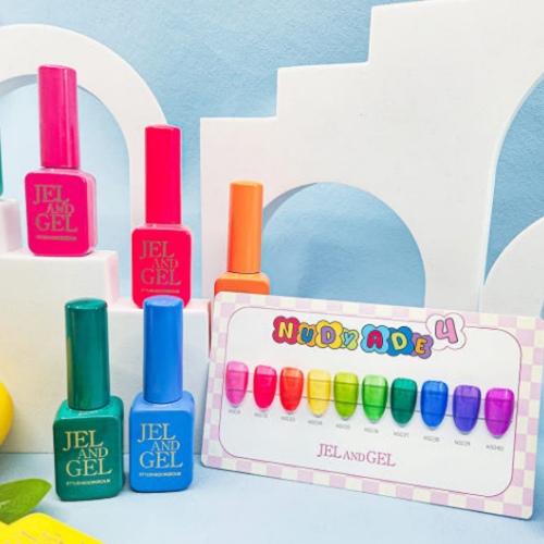 JEL and GEL NUDY ADE Season4 Syrup Gel 9ml × 10ea Set