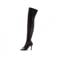 SSIMEEZ Vol4. Open Toe Boots #Size 255 / Black