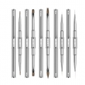 MAVORITE Brush Silver Glossy (Single / Choose 1)