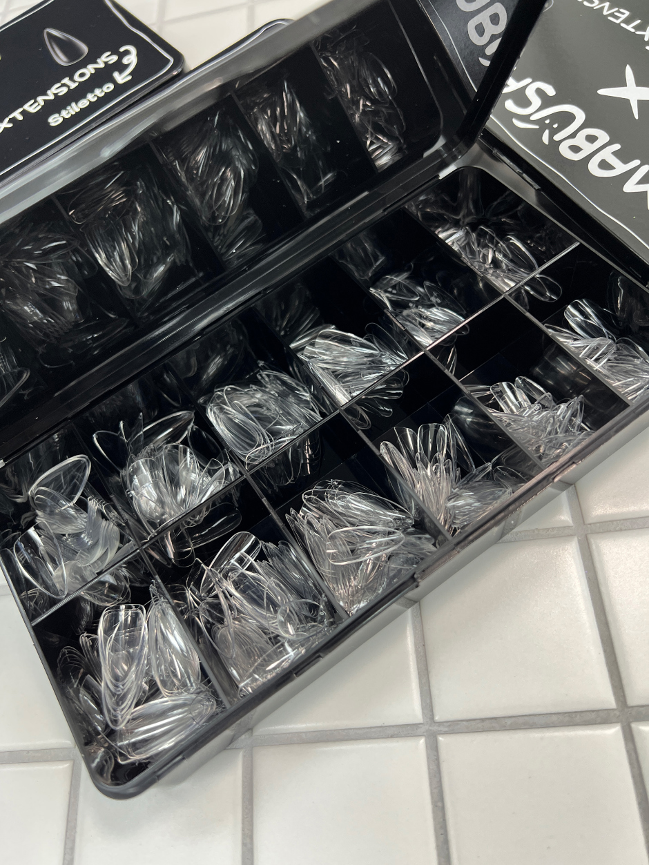 Wizard Nail Clear Tips (500pcs) – Nail Tips [Select Type]