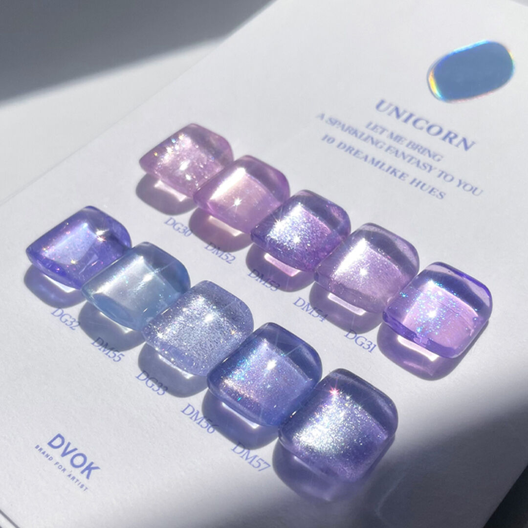 DVOK Unicorn Glitter Gel 4 Colors – Single {10ml}