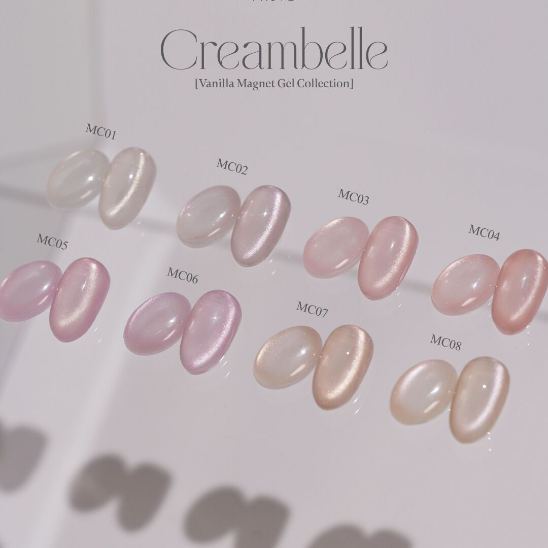 FAUVE Magnetic Gel Creambell 8 Colors Set {10g}