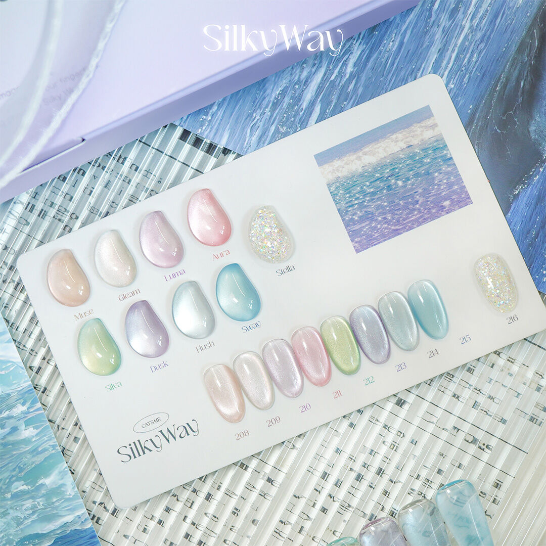 CATSME Silky Way Magnetic Gel 9 Colors Set