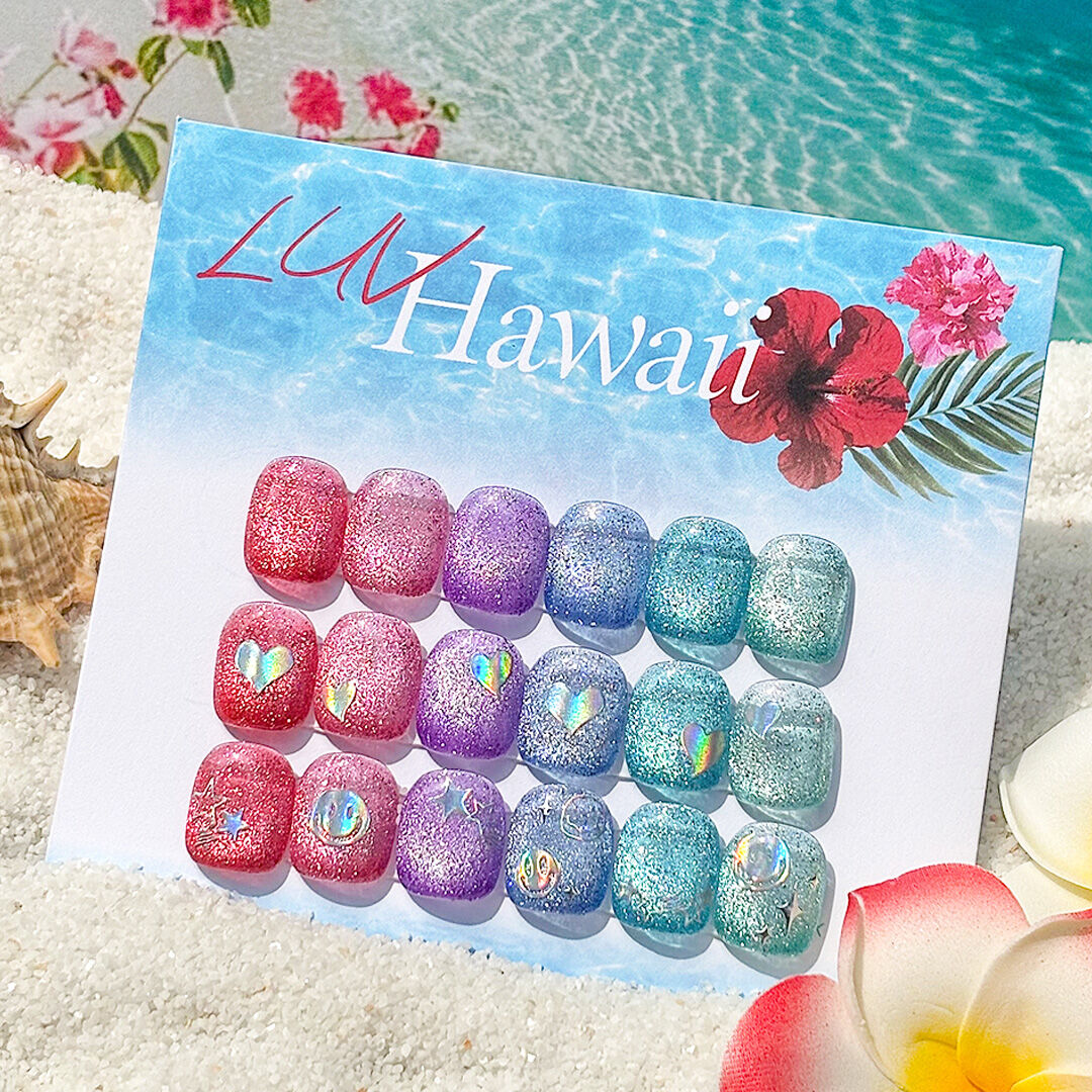 KISS NEW YORK Magnetic Gel Love Hawaii 6 Colors Set