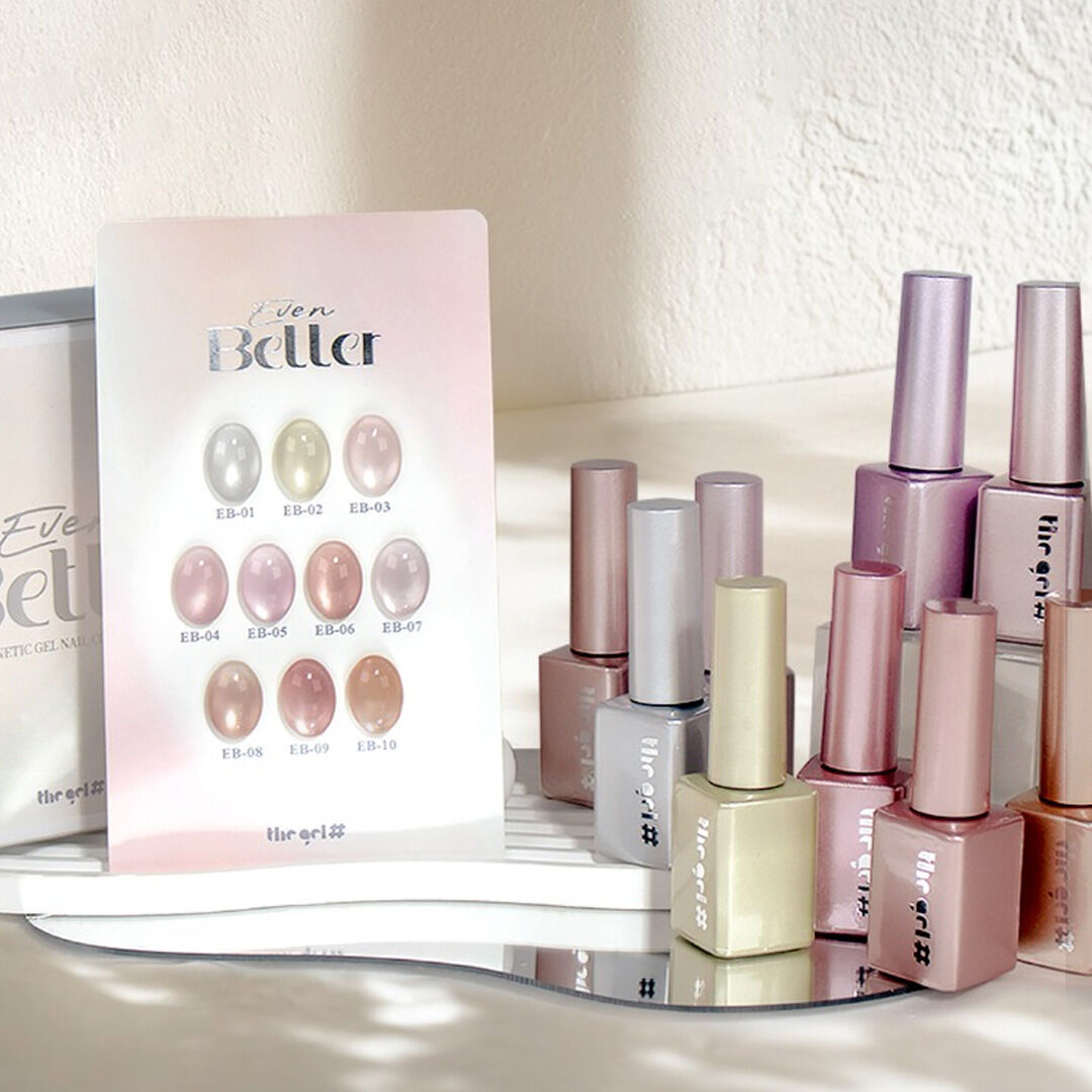 The Gel Even Better Non-Wipe Magnetic Gel 10 Colors Set