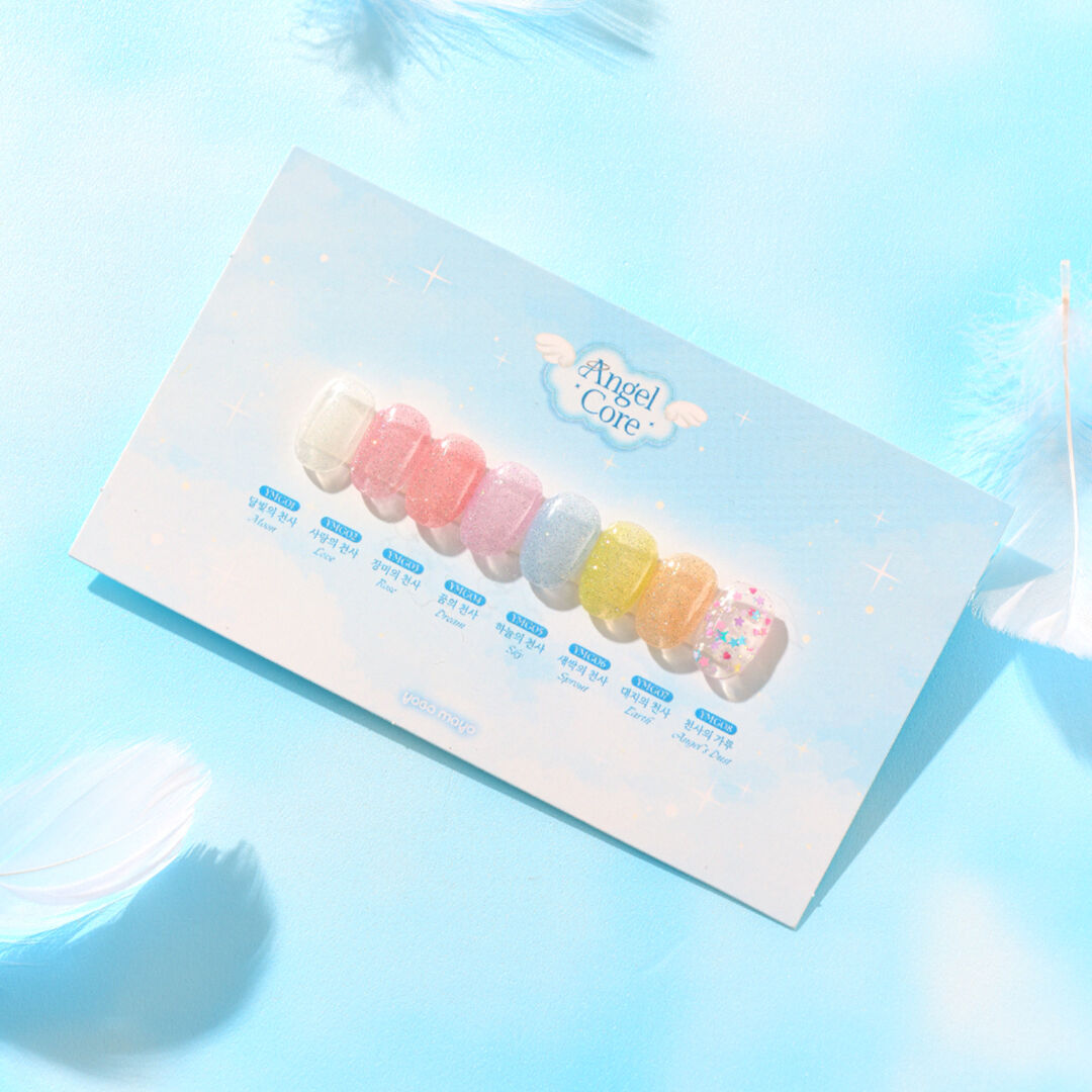 YOGO MAYO Angel Core Reflective Glitter Gel 8 Colors Set {10g}