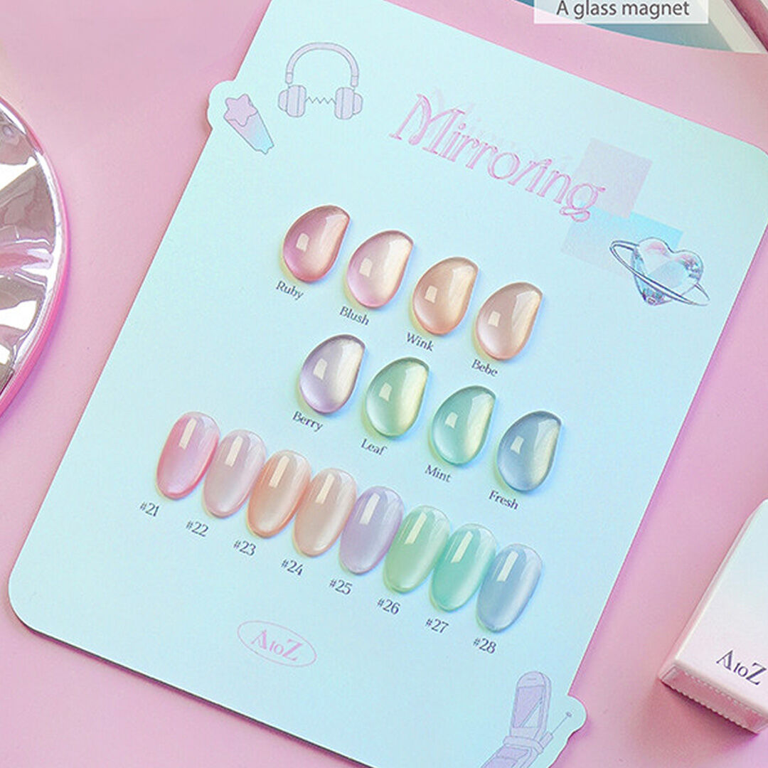 ATOZ Mirroring Soft Magnetic Gel 8 Colors Set (#21–#28)