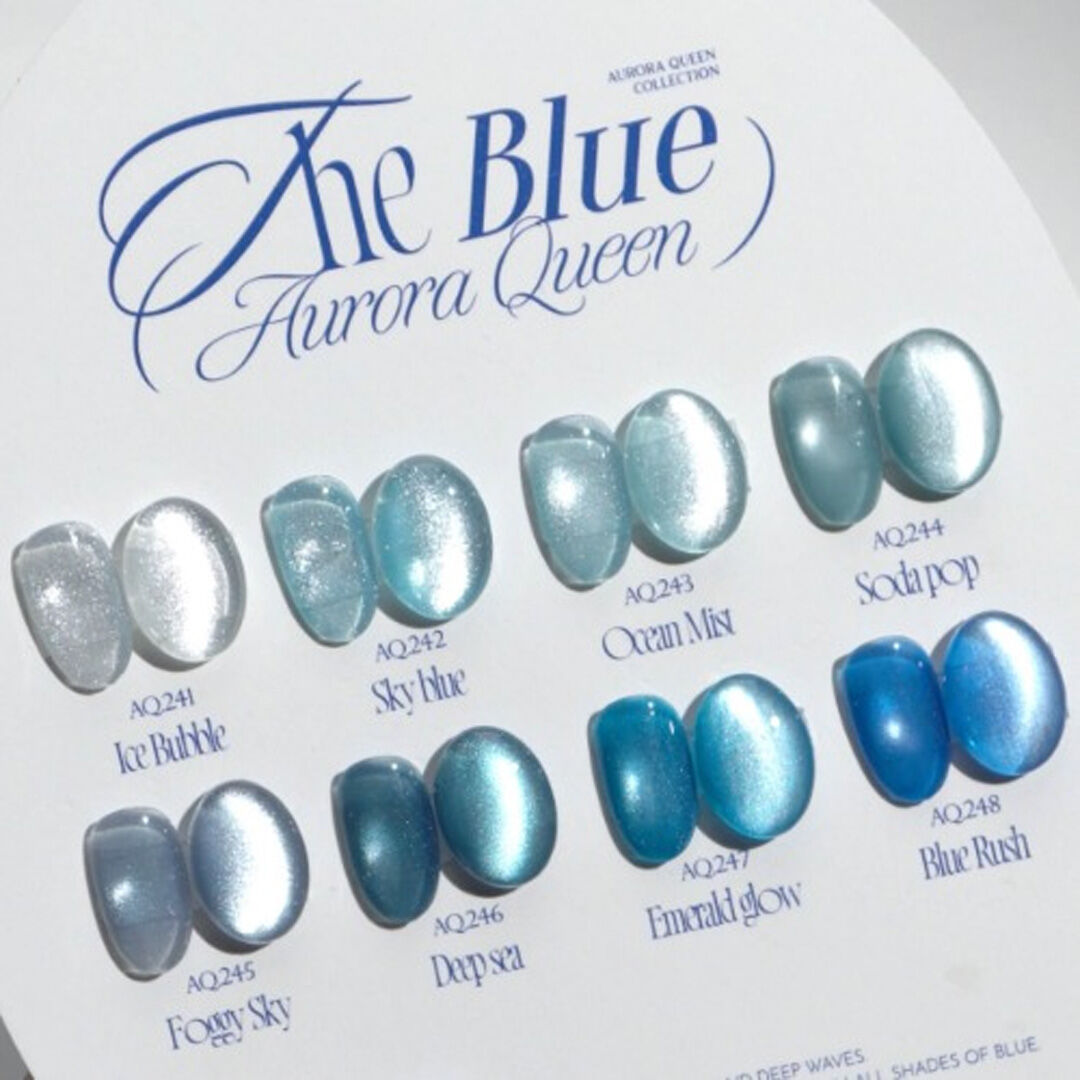 AURORA QUEEN The Blue Collection Magnetic Gel Single {9ml × 1pc}