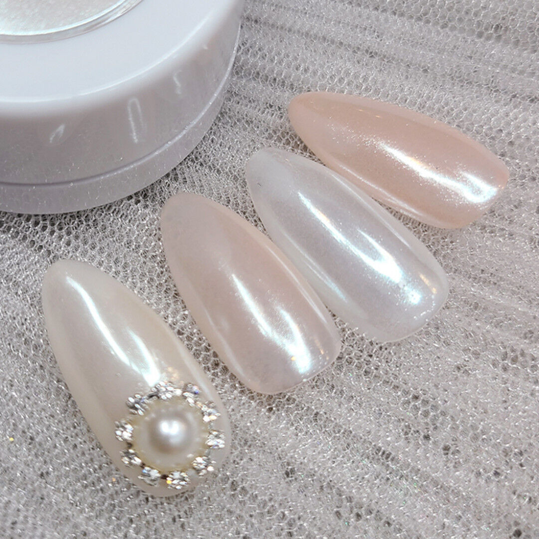 BONNIEBEE NAIL Pearl Powder – Pure White 1g