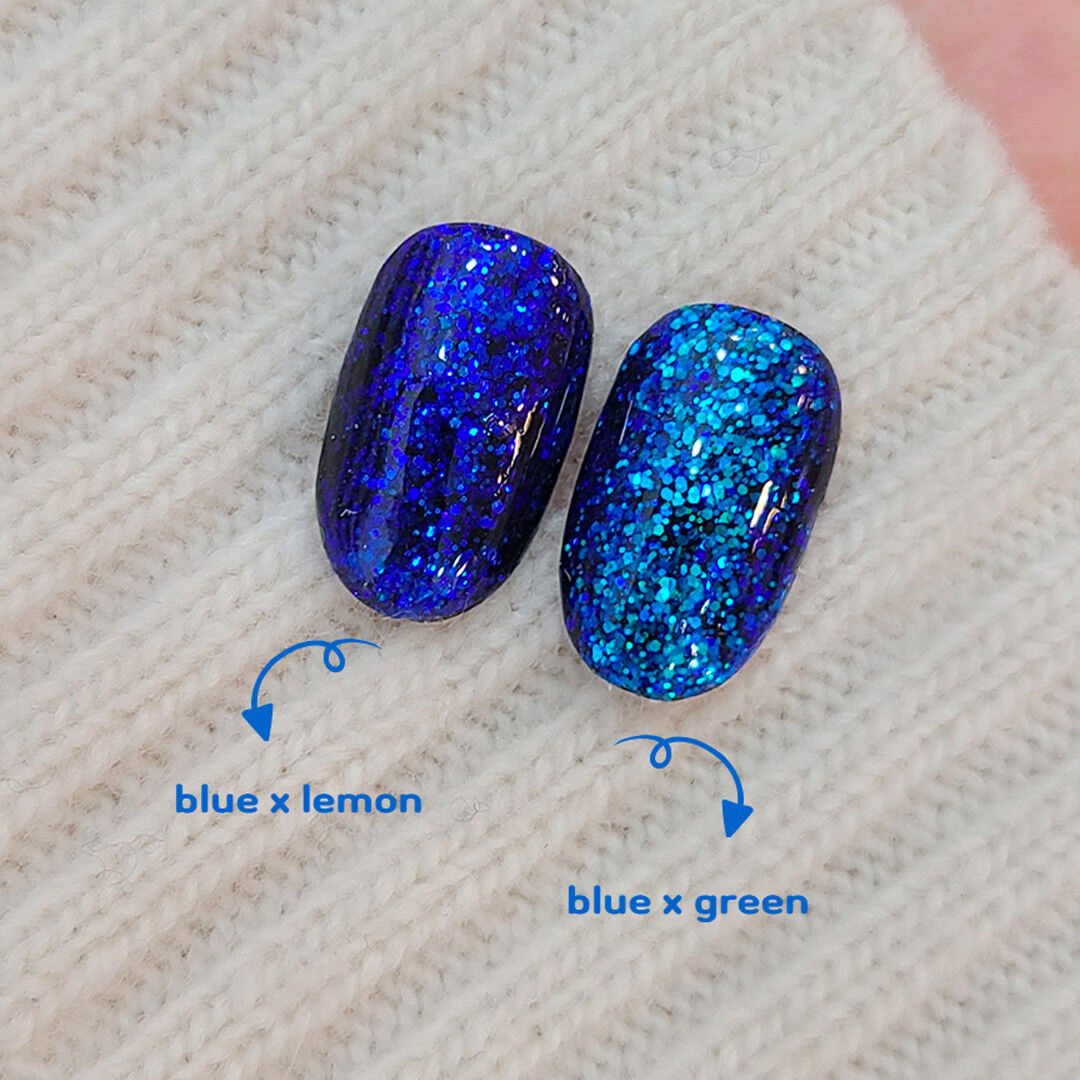 BONNIEBEE NAIL Aqua Glitter Set (2 Types) approx. 5g (±0.5g)