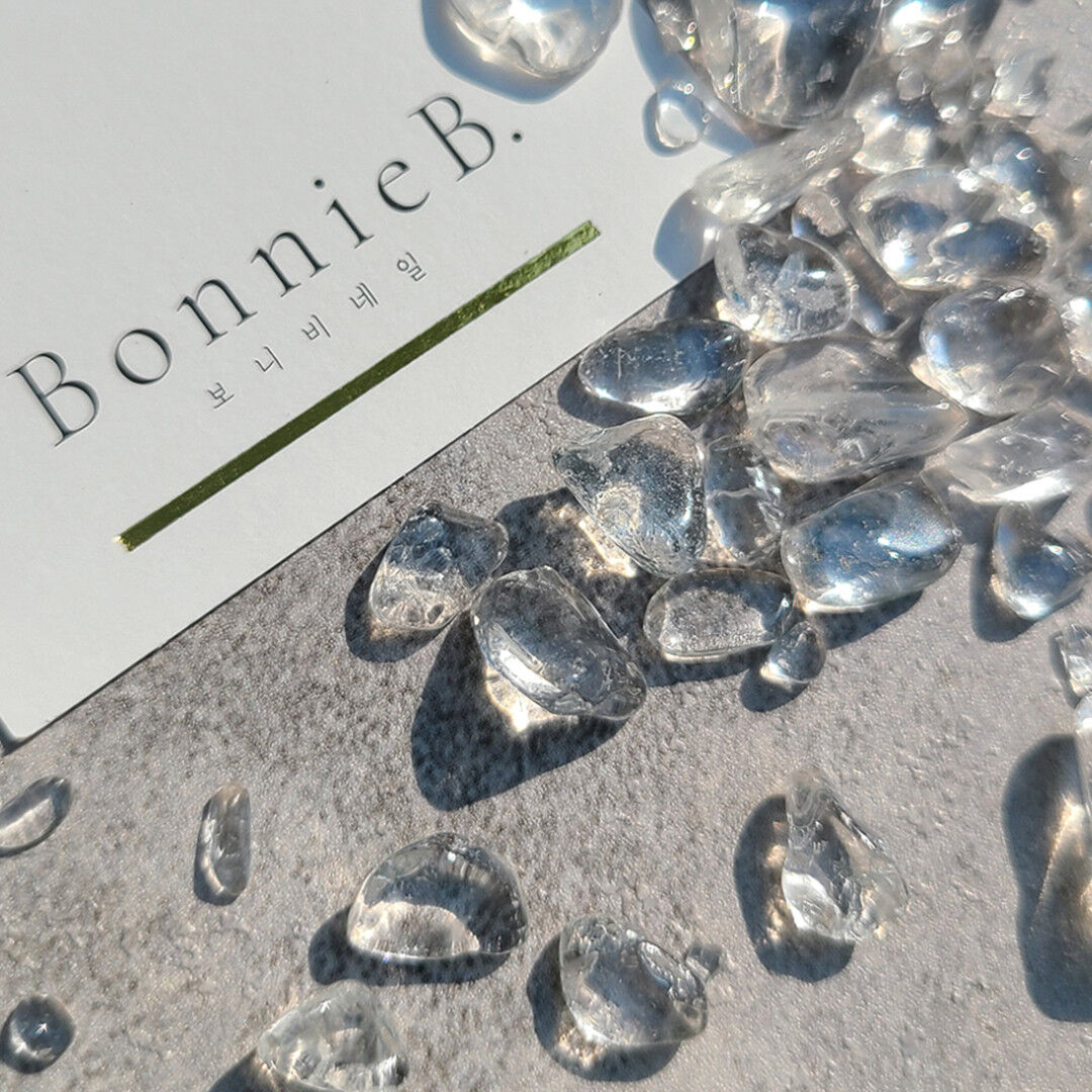 BONNIEBEE NAIL Clear Stone Chips 35g
